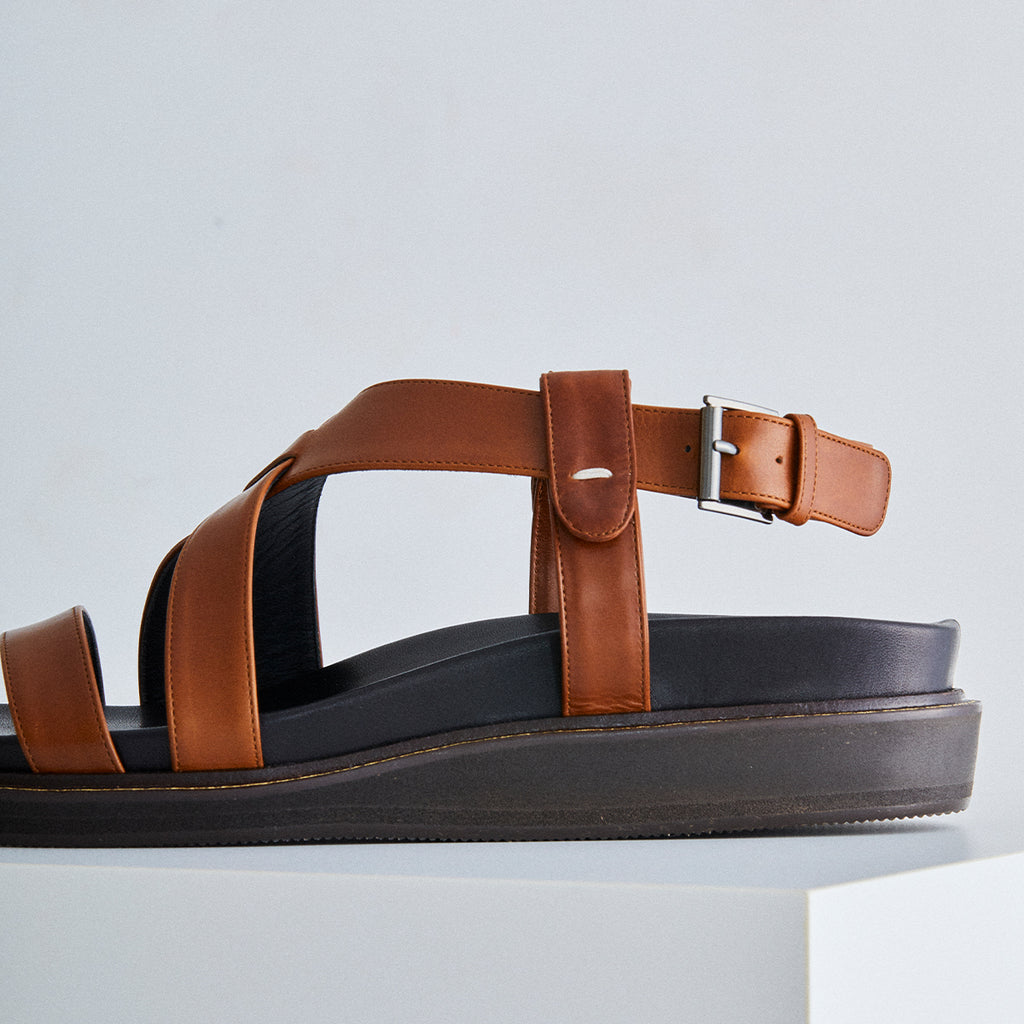 FB ATHENS SANDAL(TAN)