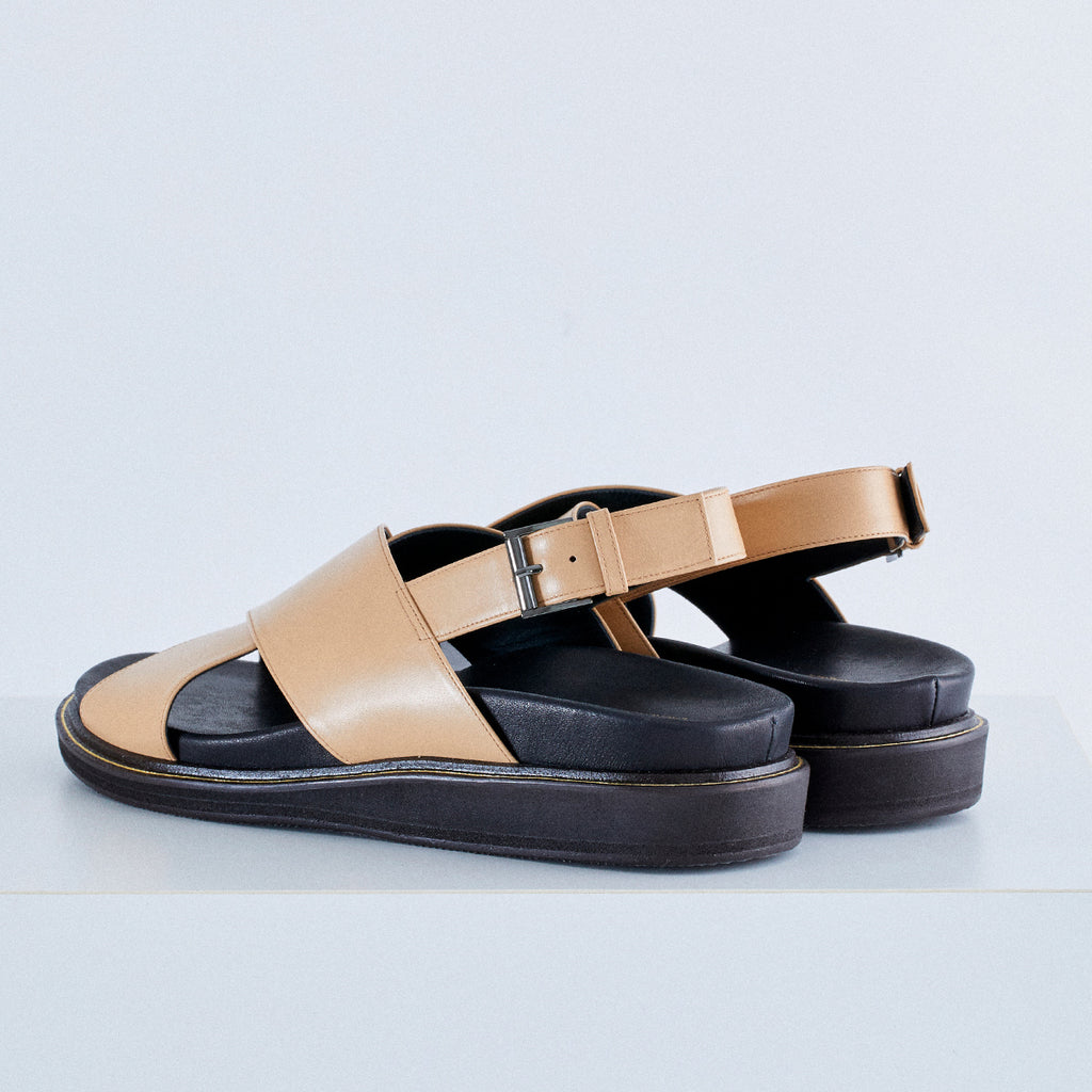 FB CROSS SANDAL(NUDE)